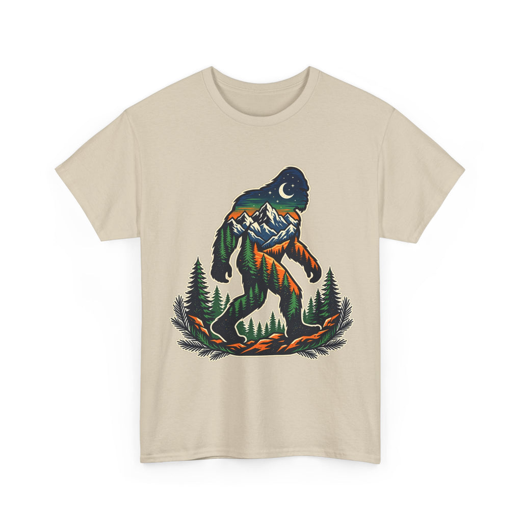 Bigfoot Mountain Scene T-Shirt