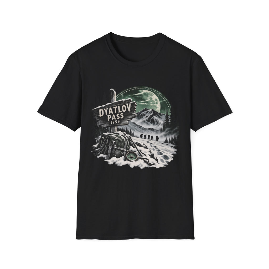 Dyatlov Pass Mystery Graphic T-Shirt