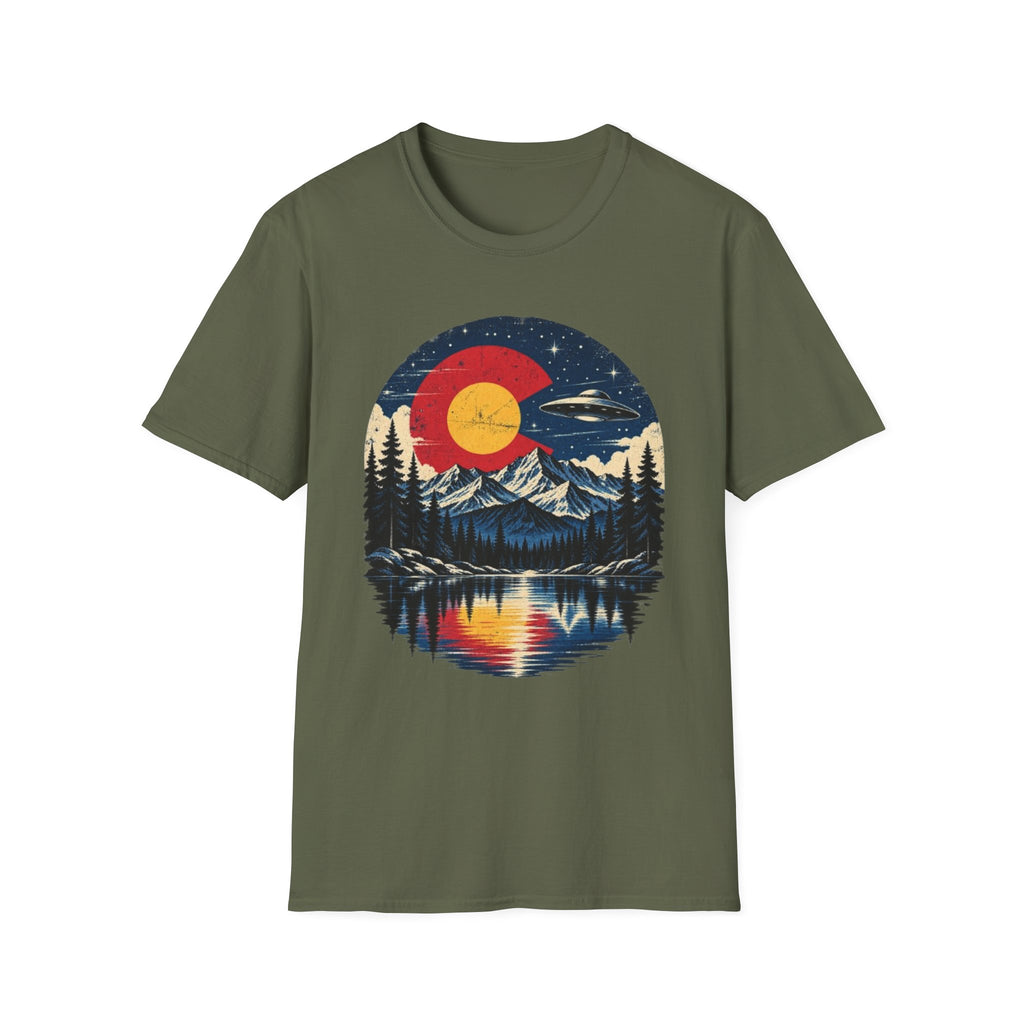 Colorado Sunset Lake Nature T-Shirt