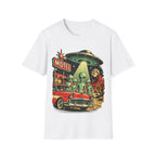 Retro Alien UFO Motel Graphic T-Shirt