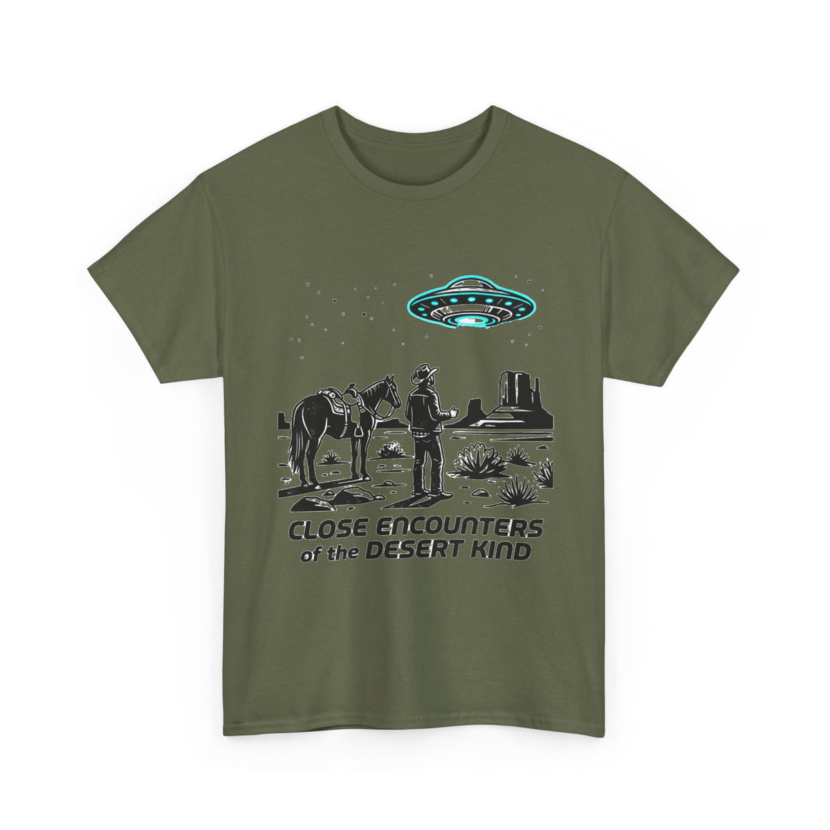 Vintage Sci-Fi Western T-Shirt