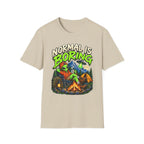 Normal Is Boring Alien Camping T-Shirt