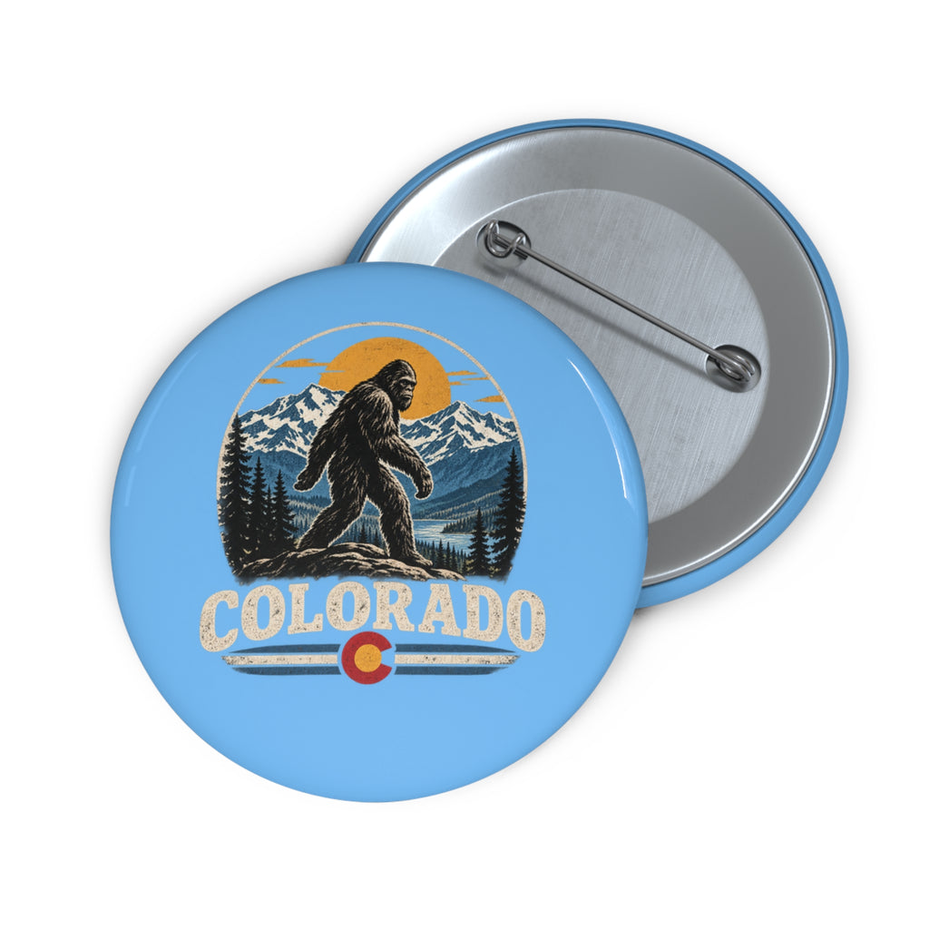 bigfoot Colorado pin button