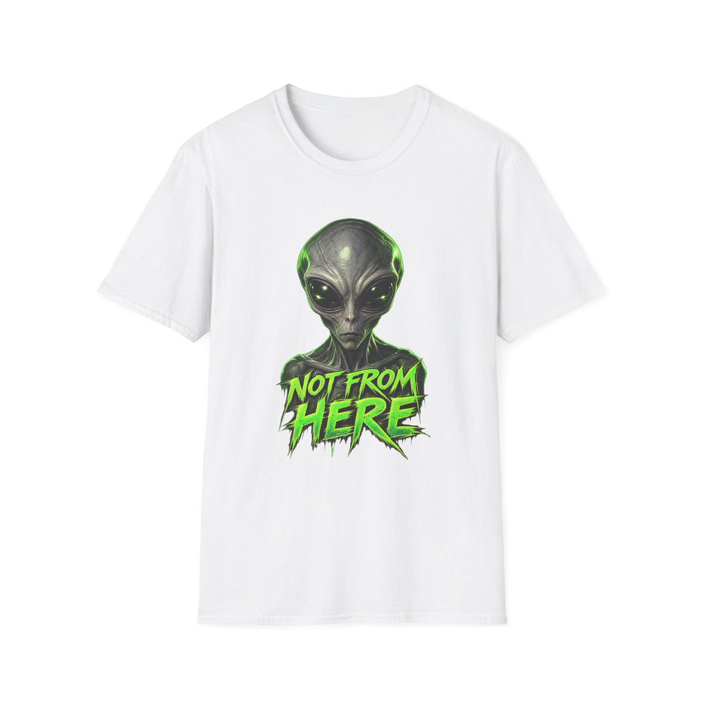 Not From Here Alien Graphic T-Shirt