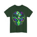 Alien UFO Forest Psychedelic Graphic Tee