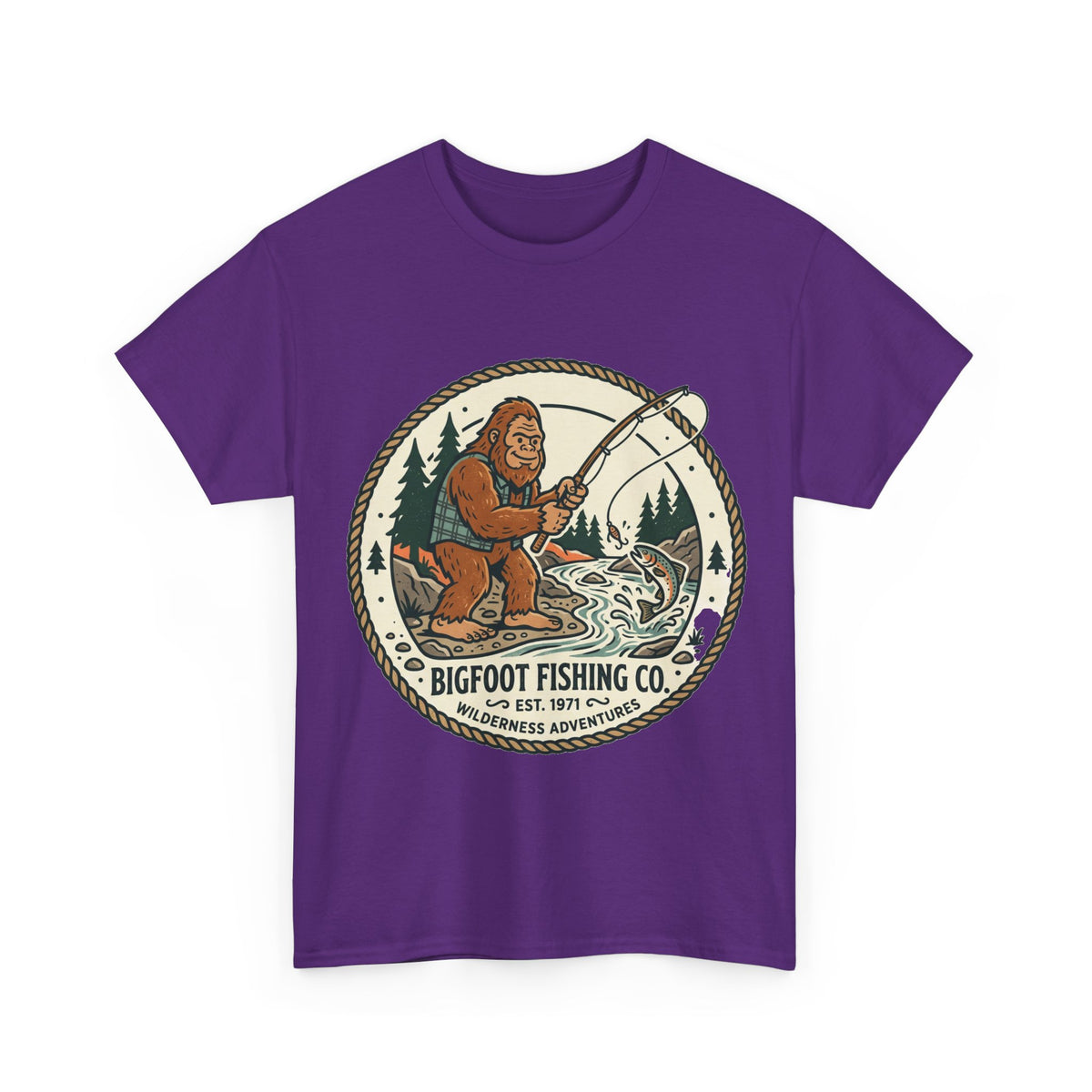 Bigfoot Fishing Co Logo Tee