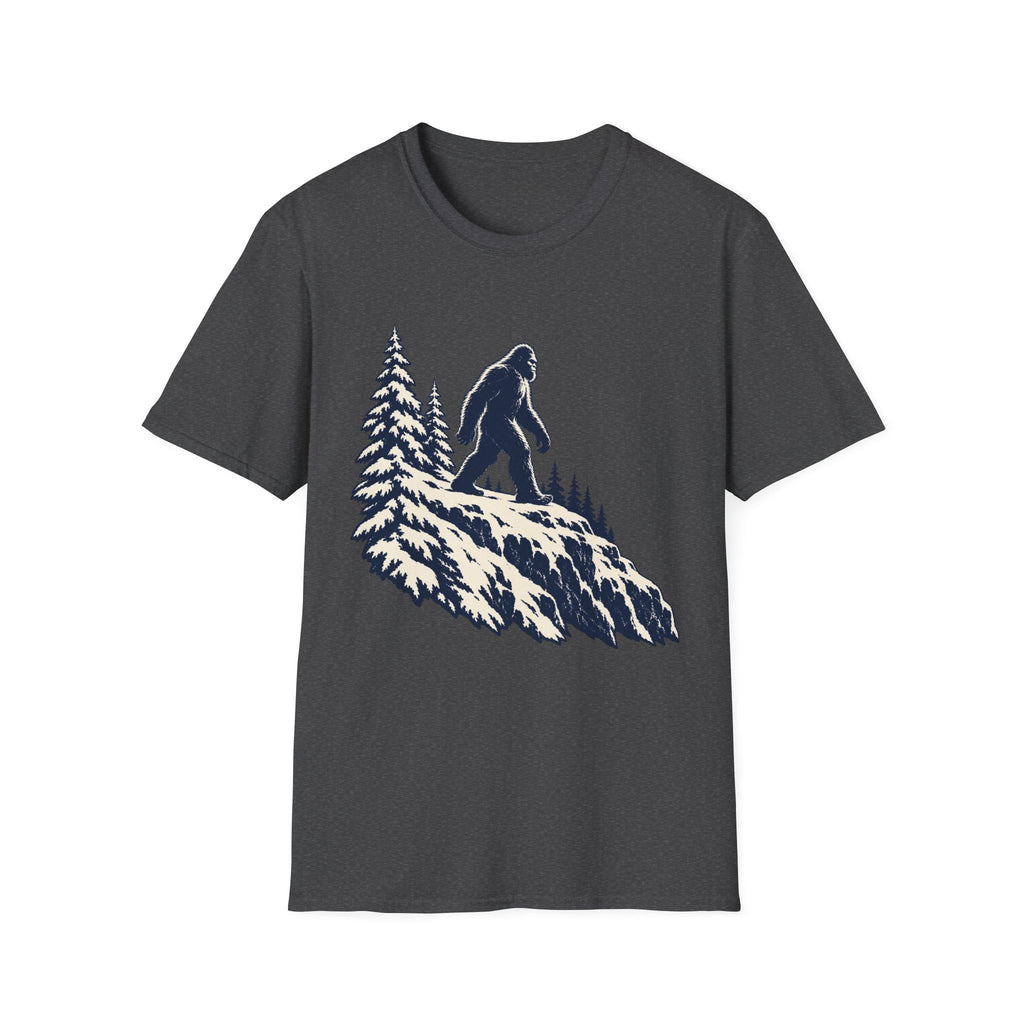Bigfoot Mountain T-Shirt — Sasquatch Hiking Graphic Tee