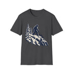 Bigfoot Mountain T-Shirt — Sasquatch Hiking Graphic Tee