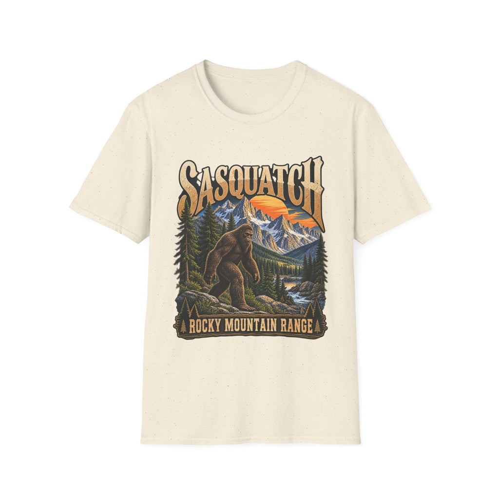 Sasquatch Rocky Mountain Range T-Shirt