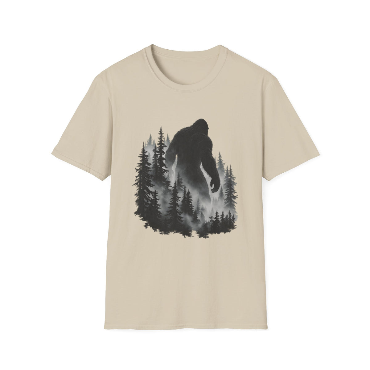 Bigfoot Forest Silhouette T-Shirt