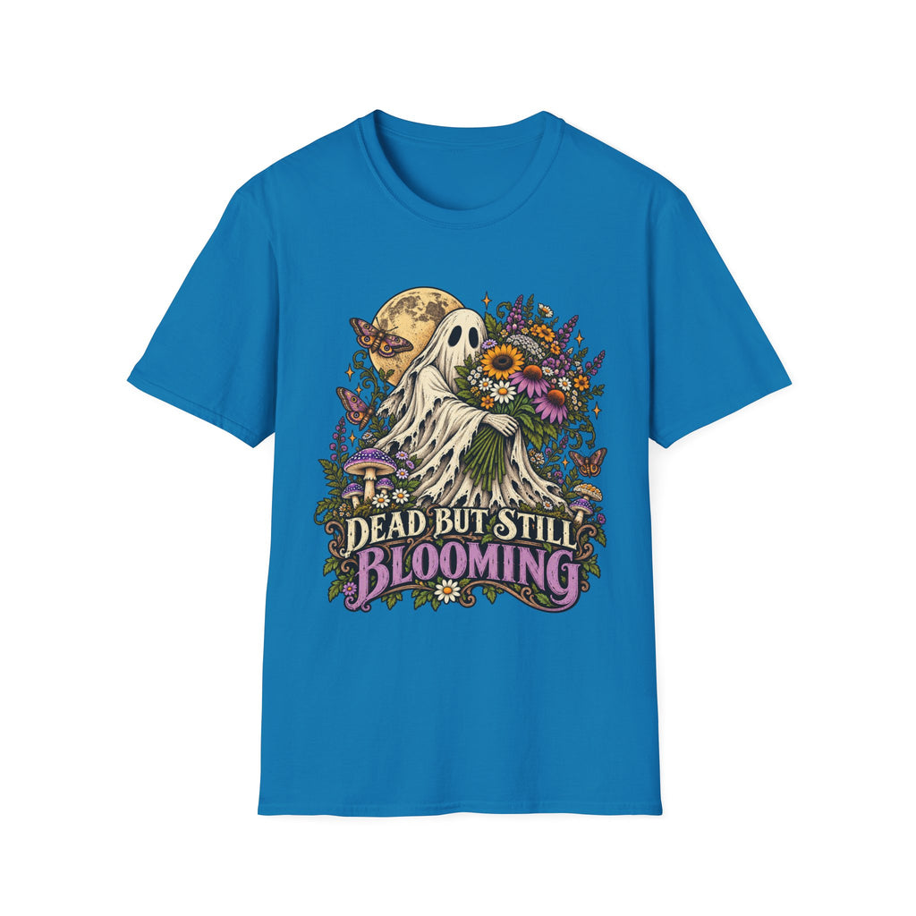 Dead but Still Blooming Floral Ghost T-Shirt