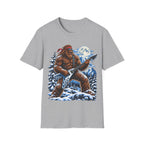 Bigfoot Electric Guitar Forest Moon T-Shirt