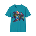 Colorful Cosmic Turtle T-Shirt