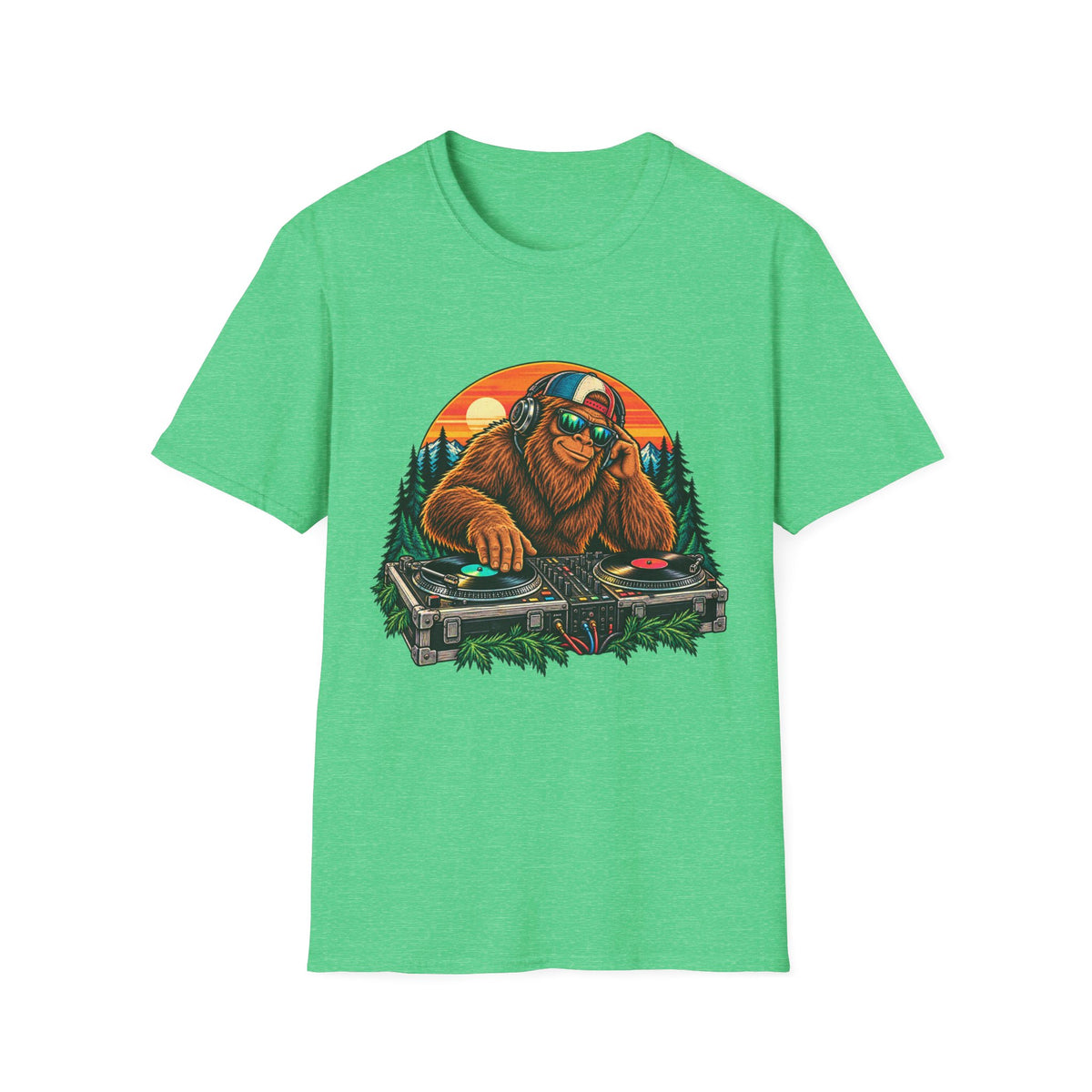 Chill Sasquatch DJ T-Shirt