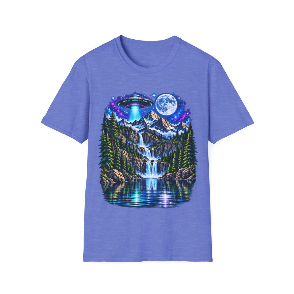 Cosmic Mountain Waterfall T-Shirt