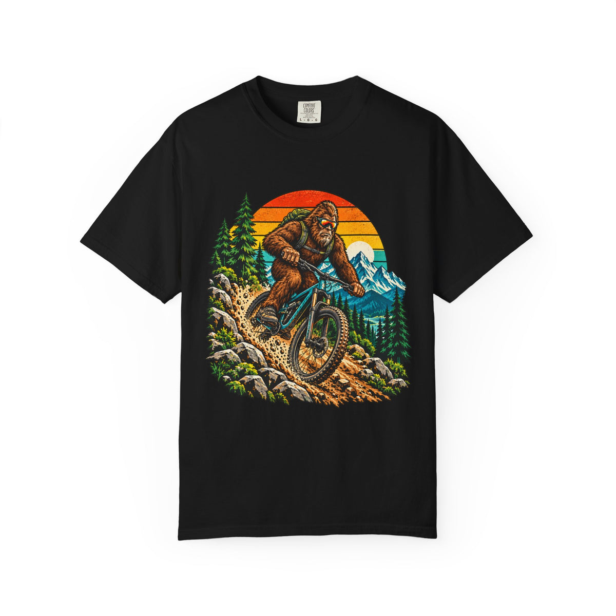 Bigfoot Mountain Biking T-Shirt