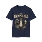 T-Shirt — "The Unexplained" UFO & Cryptid Mystery Graphic