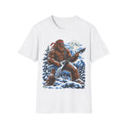 Bigfoot Electric Guitar Forest Moon T-Shirt
