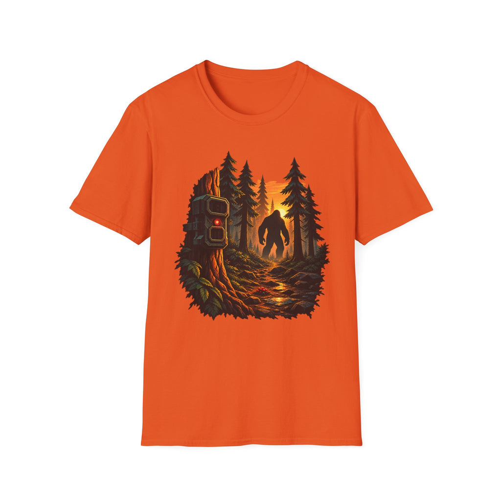 Bigfoot Trail Cam At Dusk T-Shirt