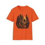 Bigfoot Trail Cam At Dusk T-Shirt
