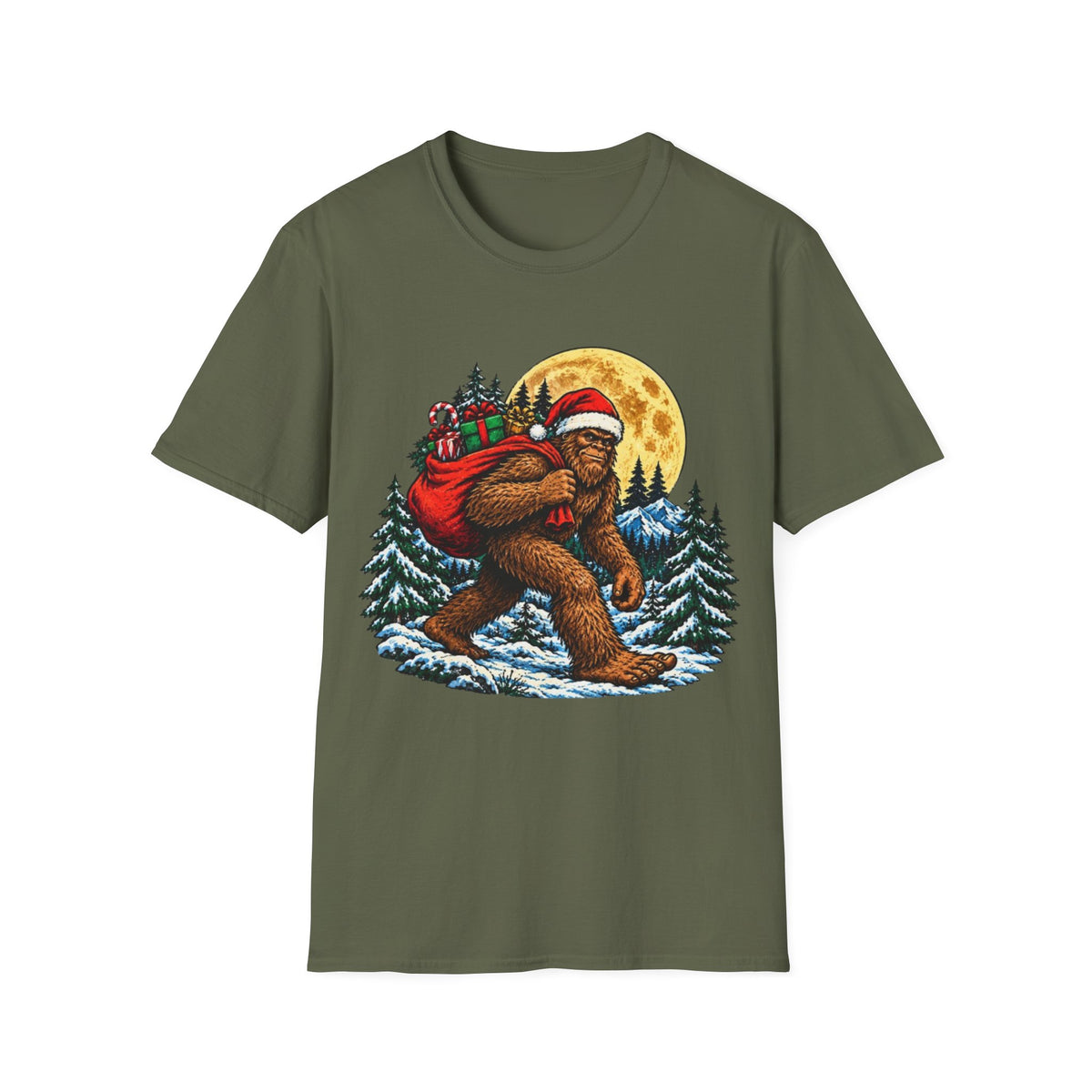Sasquatch Santa T-Shirt