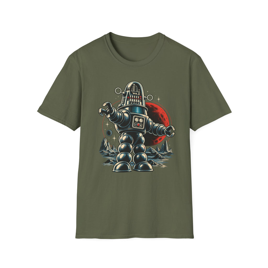 Retro Space Robot T-Shirt
