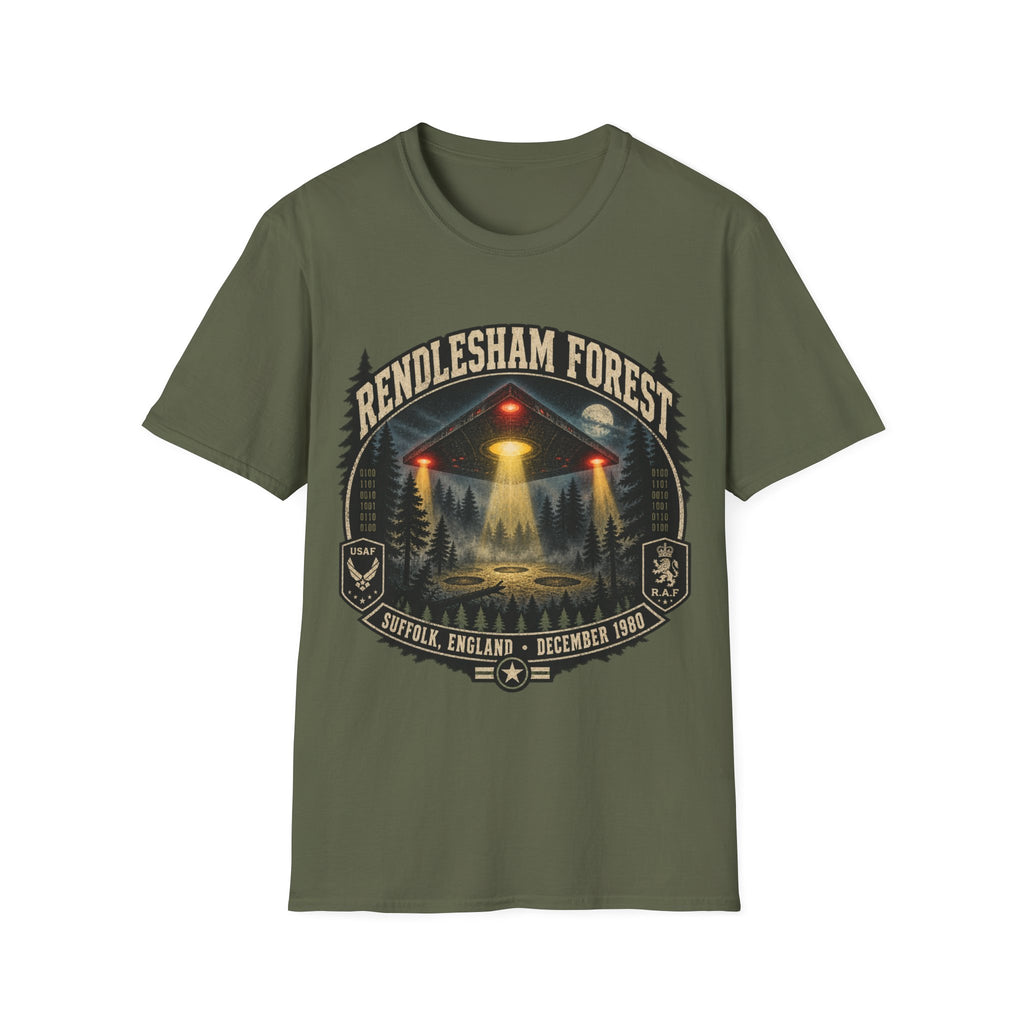 Rendlesham Forest UFO Encounter Graphic T-Shirt