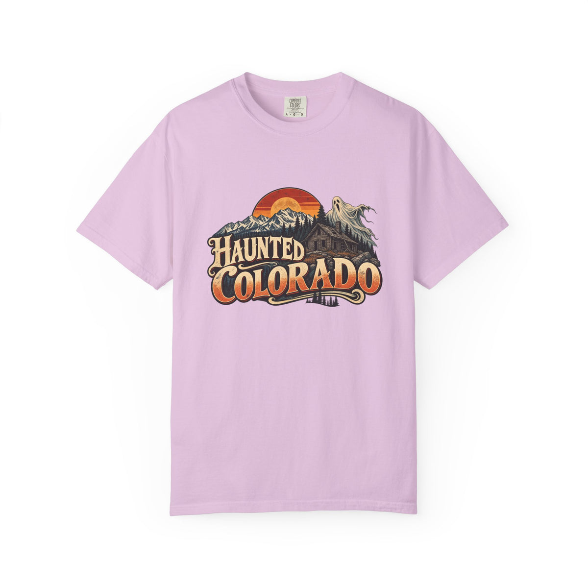 Haunted Colorado Mountain Graphic T-Shirt
