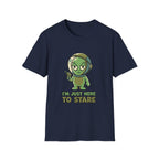 I’m Just Here to Stare Alien T-Shirt