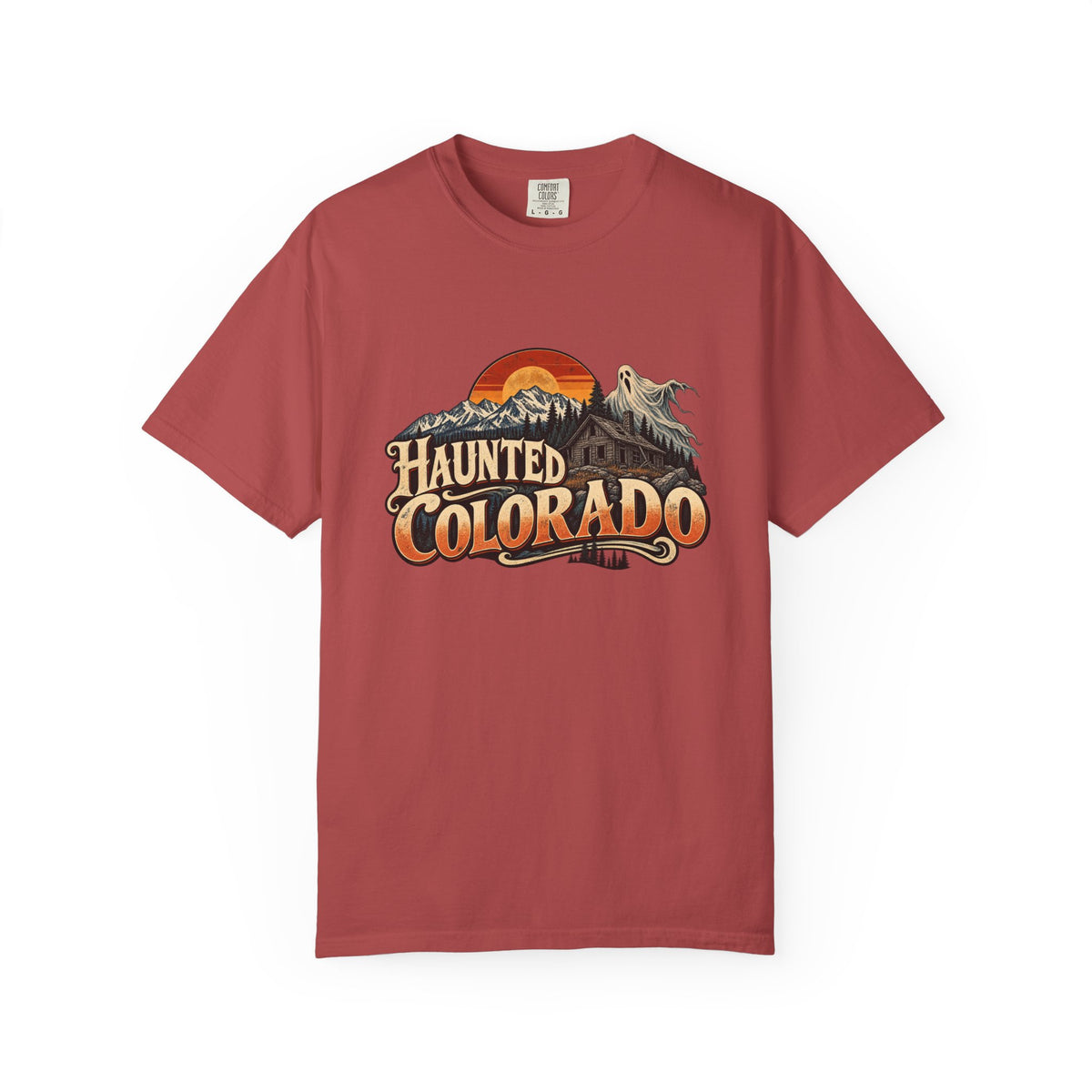 Haunted Colorado Mountain Graphic T-Shirt