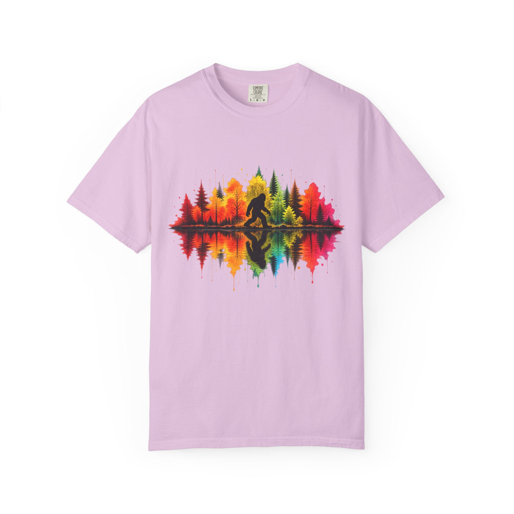 Bigfoot Forest Reflection T-Shirt