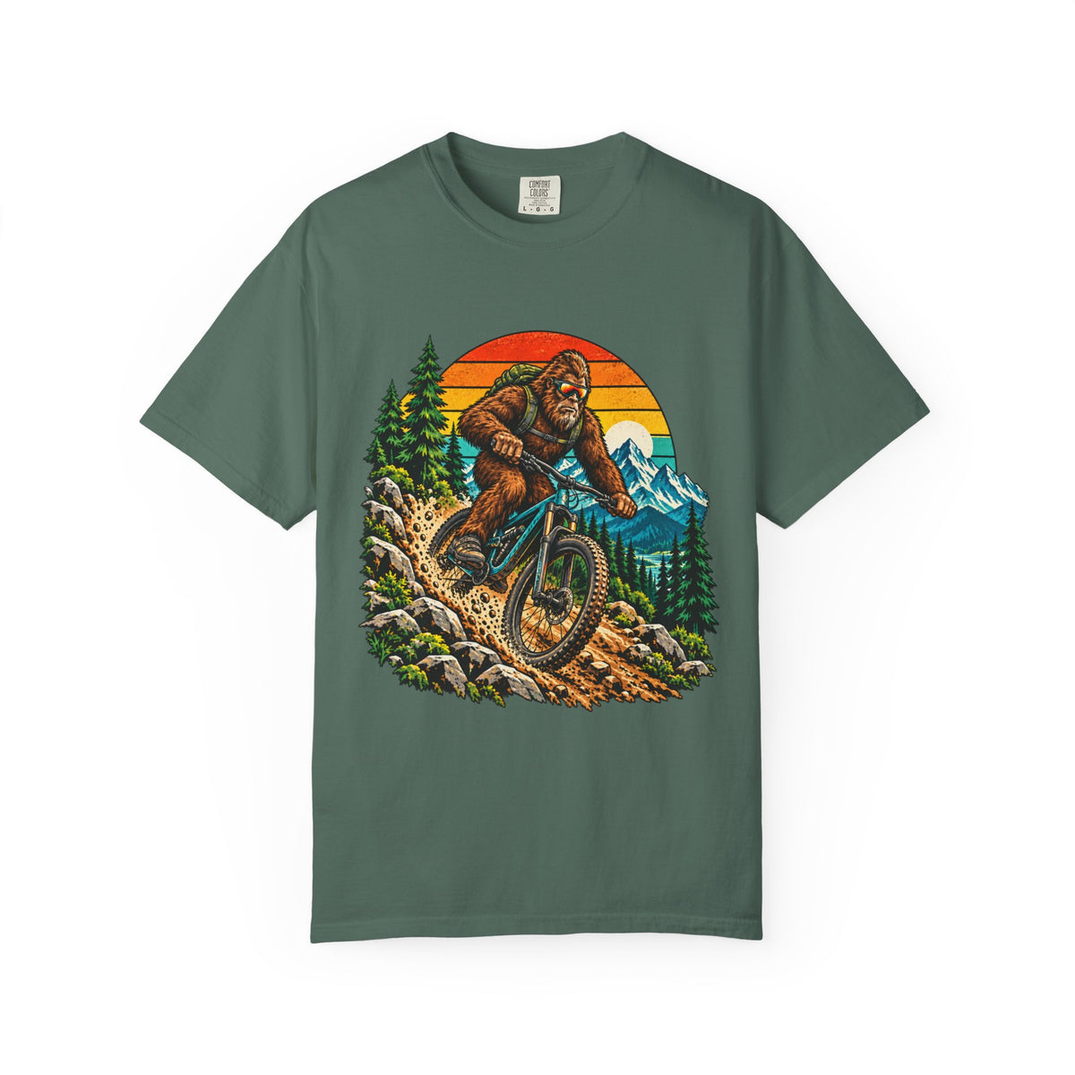 Bigfoot Mountain Biking T-Shirt