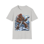 Bigfoot Electric Guitar Forest Moon T-Shirt