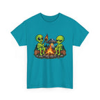 Alien Campfire Graphic T-Shirt