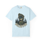 Believer Bigfoot Footprint T-Shirt — Sasquatch Forest Adventure Tee