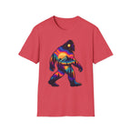 Colorful Sasquatch Bigfoot T-Shirt