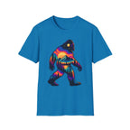 Colorful Sasquatch Bigfoot T-Shirt