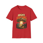 Night Visitors UFO Abduction Camping T-Shirt