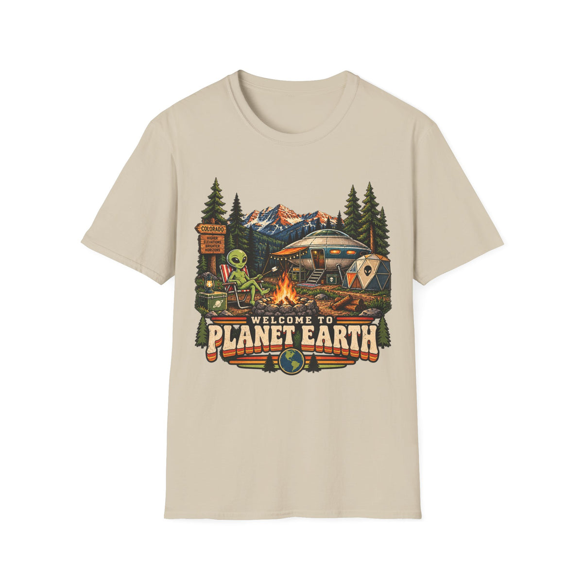 Welcome to Planet Earth T-Shirt