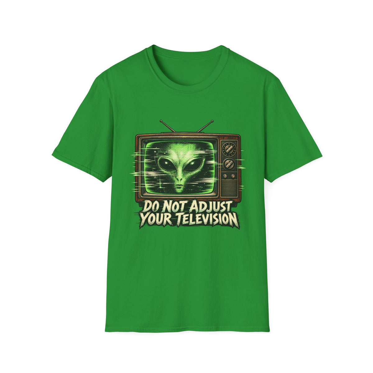 Do Not Adjust Your Television Alien T-Shirt