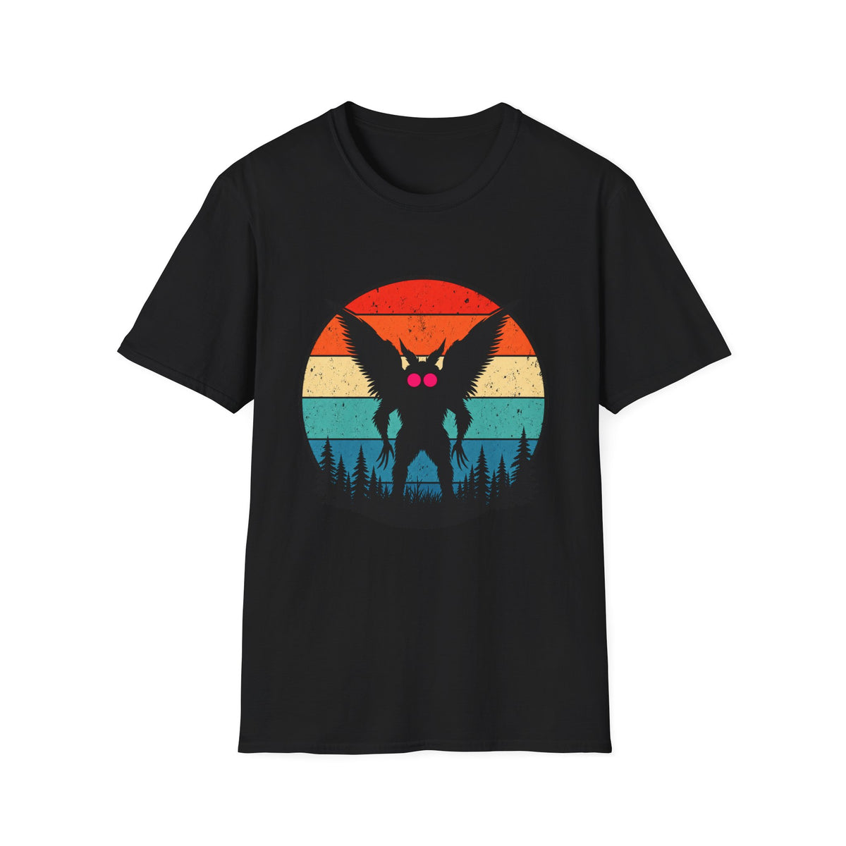 Mothman Sunset Nature T-Shirt