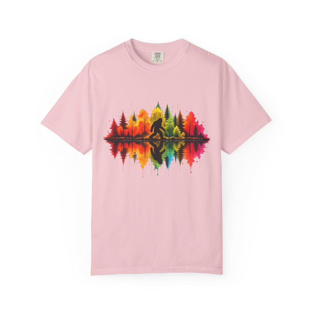 Bigfoot Forest Reflection T-Shirt
