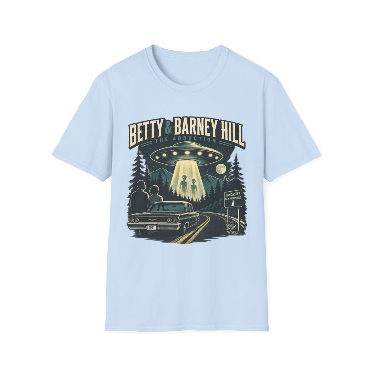 Betty & Barney Hill UFO Alien Abduction T-Shirt