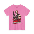 Vintage Action Hero with Shotgun Youre One Ugly Motherfucker Tee Graphic TShirt