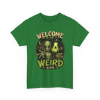 Welcome to the Weird Side T-Shirt | Alien Skull Illustration