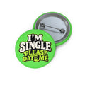 Im Single Enamel Pin Button