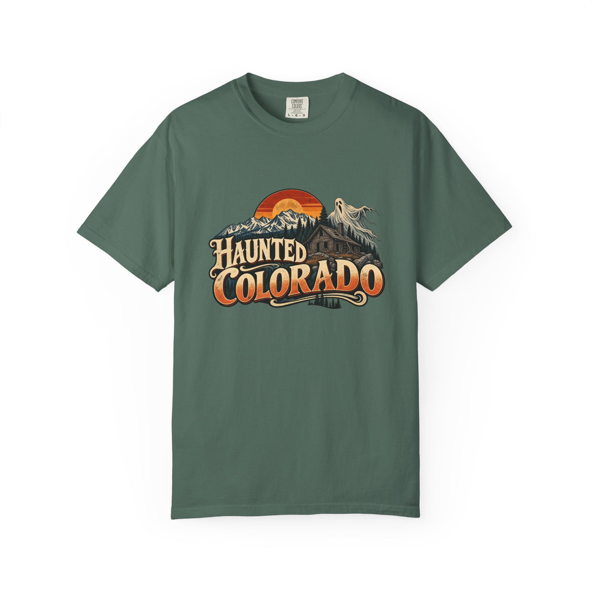 Haunted Colorado Mountain Graphic T-Shirt