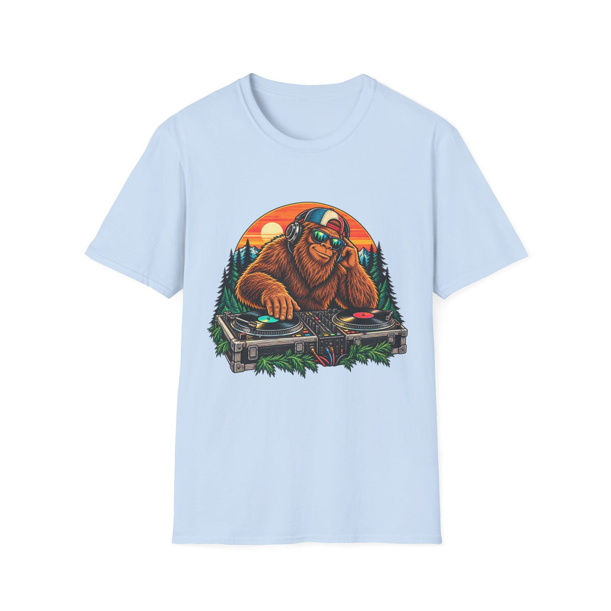 Chill Sasquatch DJ T-Shirt