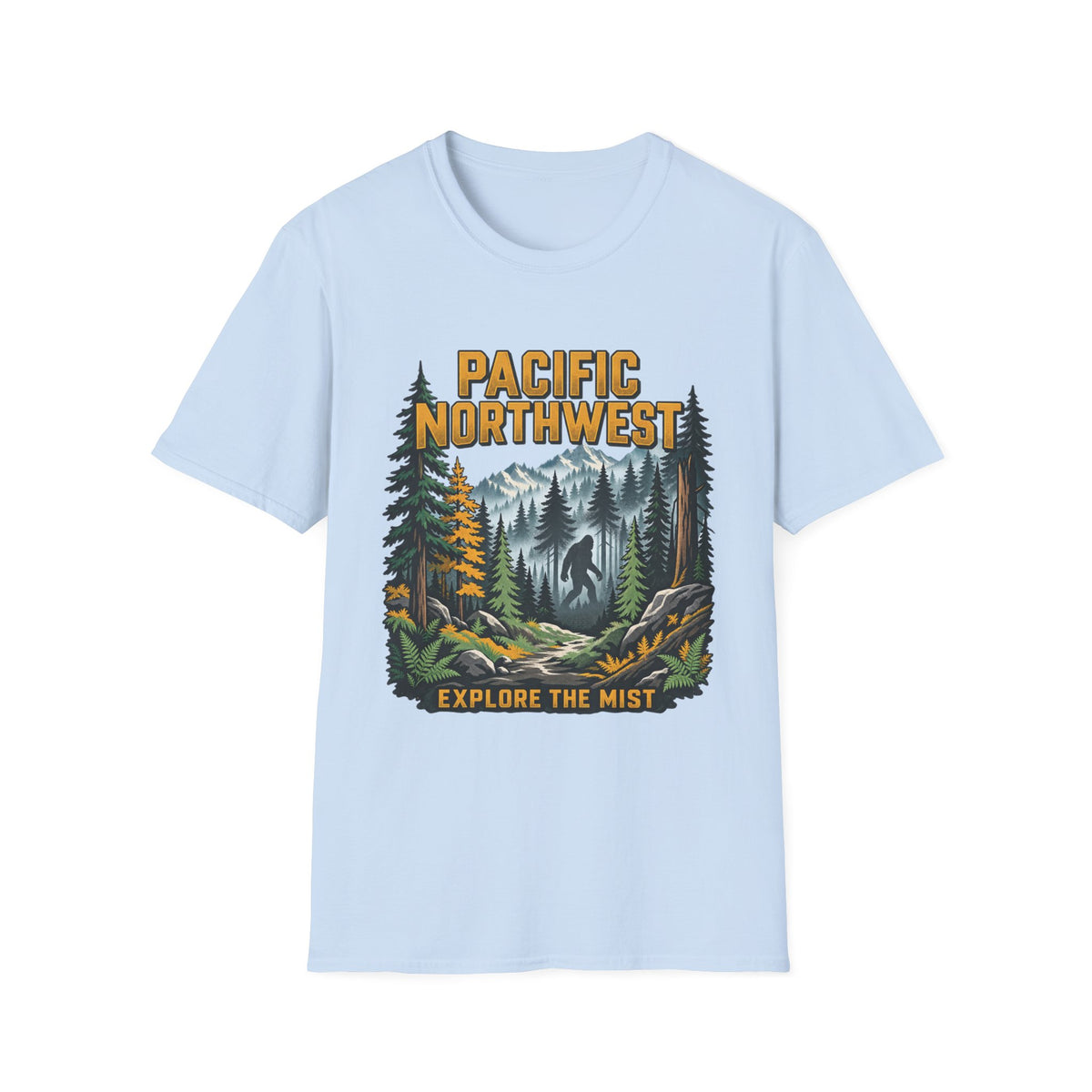 Pacific Northwest Explore the Mist Nature T-Shirt