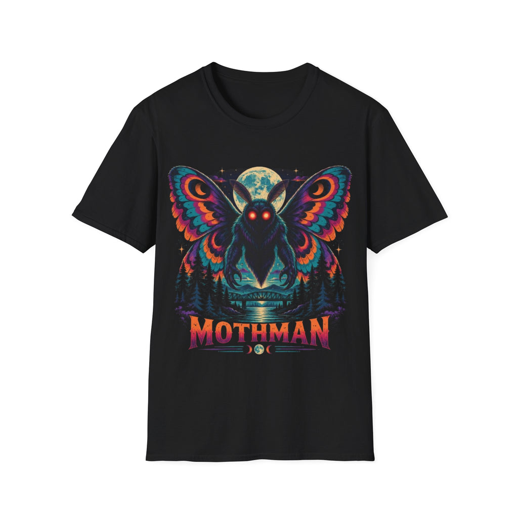 Mothman neon Graphic T-Shirt